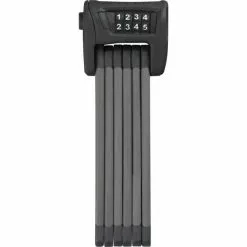 Abus Bordo 6100 Foldelås Sort 90cm Med Kode
