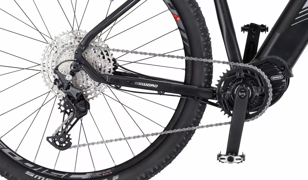 4EVER Bikes ESWORD SPORT Elcykel, Sort/ Metal Sølv - Billede 2