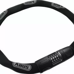 Abus 8808C/110 Cm. Sort Kædelås Med Kode