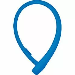 Abus Kabellås Grip O Cable 65cm Silicon Cover Blå