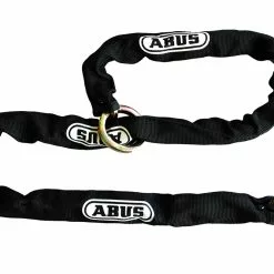 Abus Kæde 6mm Med Loop Sort 110 Cm