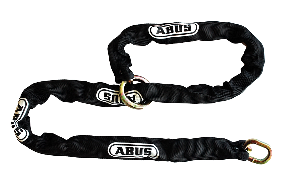 Abus Kæde 6mm Med Loop Sort 110 Cm