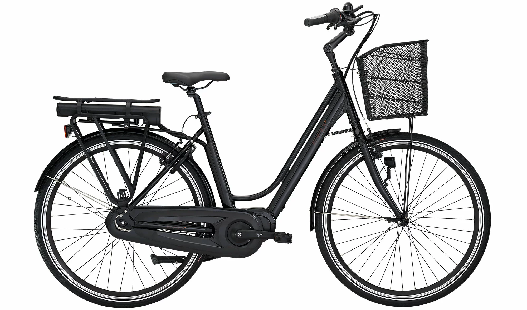 E-Fly Nova Max IV Med Centermotor 28" - Sort