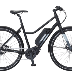 E-Fly PACE El Damecykel Med Centermotor - 9 Gear - Mat Sort