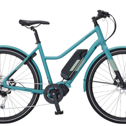 E-Fly PACE El Damecykel Med Centermotor - 9 Gear - Mat Grøn