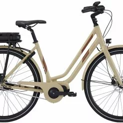 E-Fly Via Med Centermotor - 7 Gear - Salvie Grøn