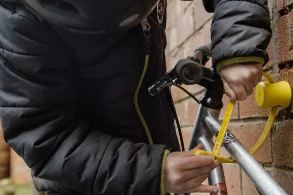 HIPLOK Ankr Mini Væg / Gulv Anker Til Lås Pink - Billede 3