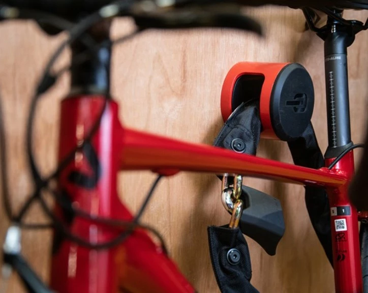 Hiplok ANKR Gulv/Væg Anker - Rød - Billede 2