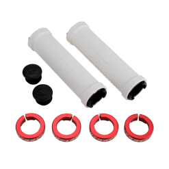 Lizard Skins Bearclaw Lock-on Håndtag 130 X 29,5 Mm Hvid