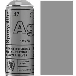 Spray.Bike Metal Plating Spraymaling 400 Ml Sølv