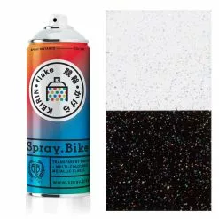 Spray.Bike Klarlak Med Multifarvet Glimmer Effekt 400 Ml