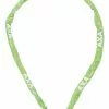 AXA Rigid Kædelås Med Kode 120 Cm Grøn